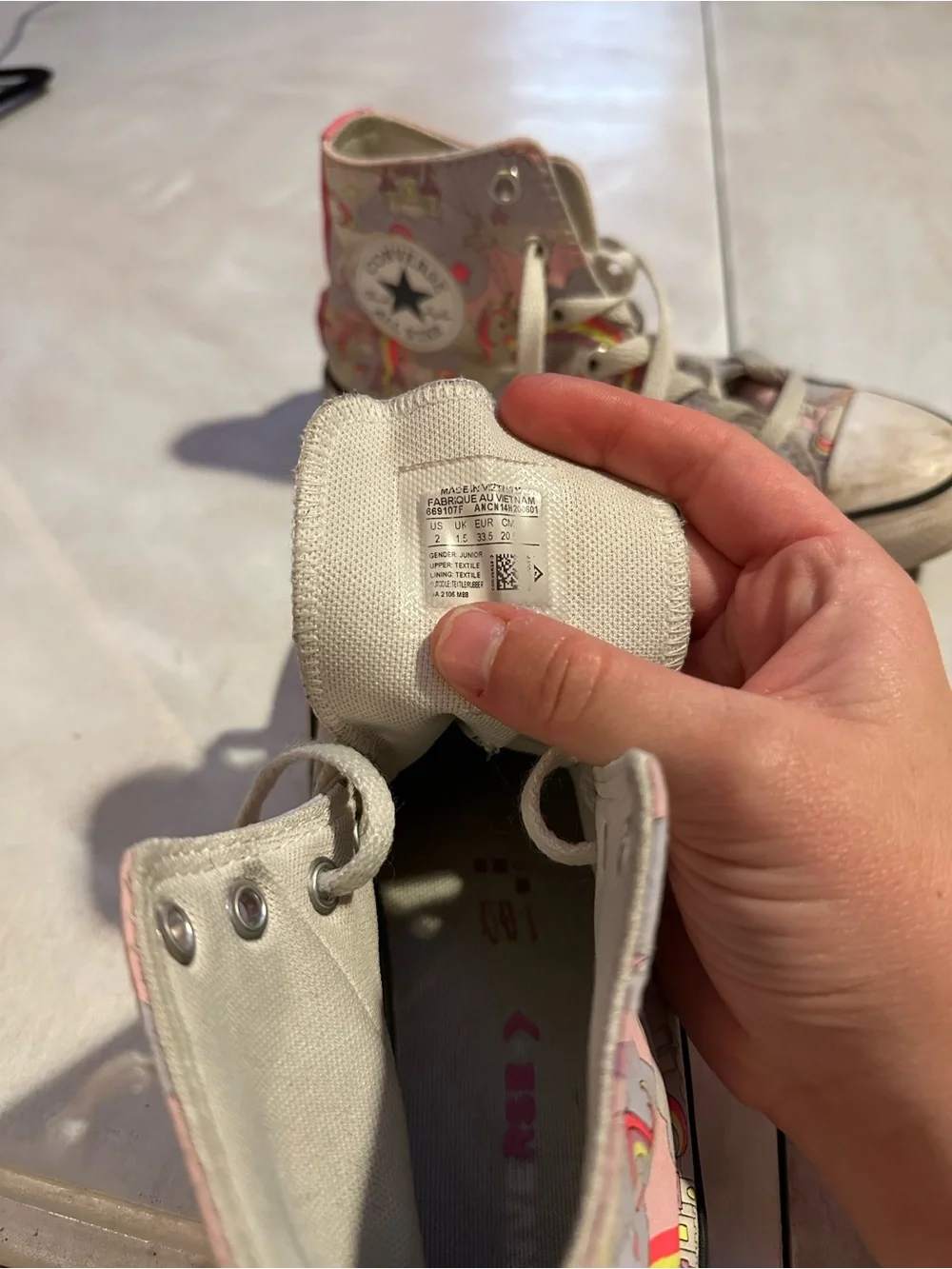 Girls sneaker lot